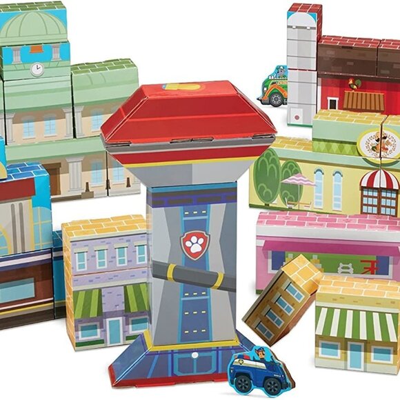 Melissa & Doug PAW Patrol Jumbo Cardboard Blocks 41 Pieces Ages 2-5 - Picture 2 of 4